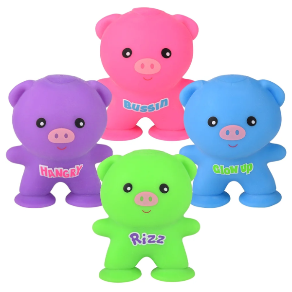 Therapy Shoppe - Suction Squishy Pig