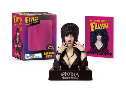 Elvira Mini Talking Bust