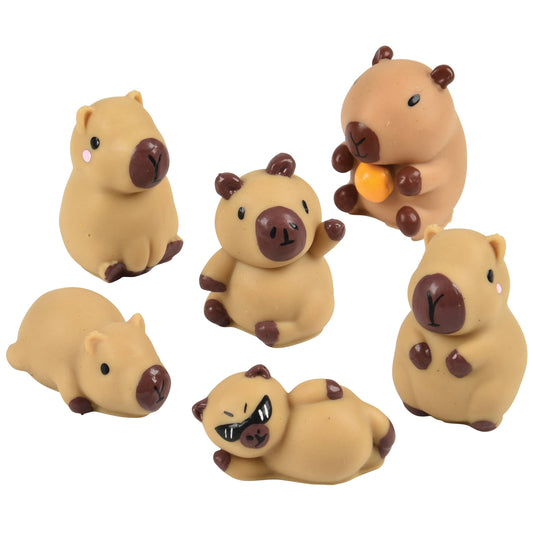 Mini Squishy Capybaras Tub -  12 pieces per tub