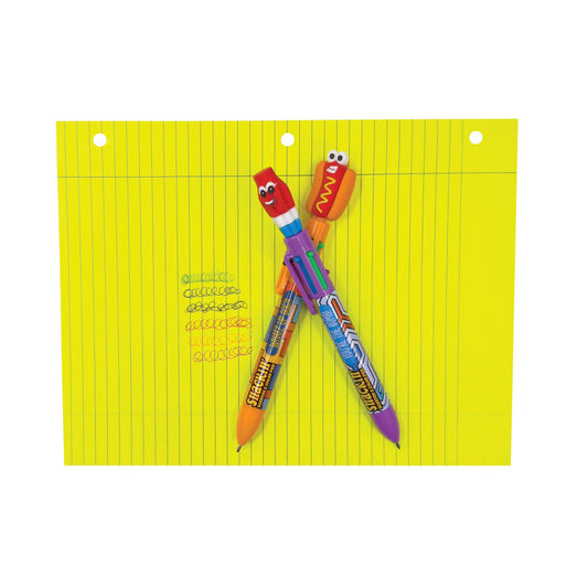 SNACKIN SCENTED 6 COLOR PEN  1pc