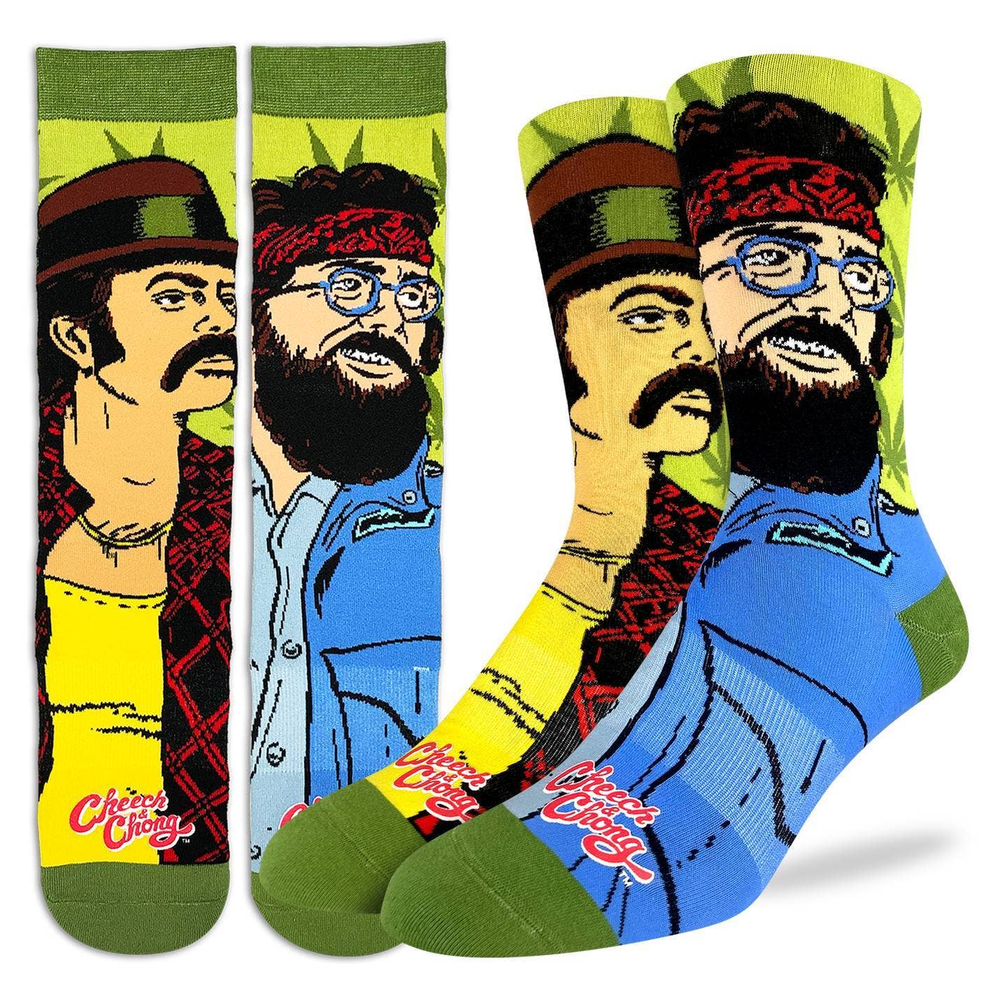 Good Luck Sock - Men's Cheech & Chong Portraits Socks [CLEARANCE]