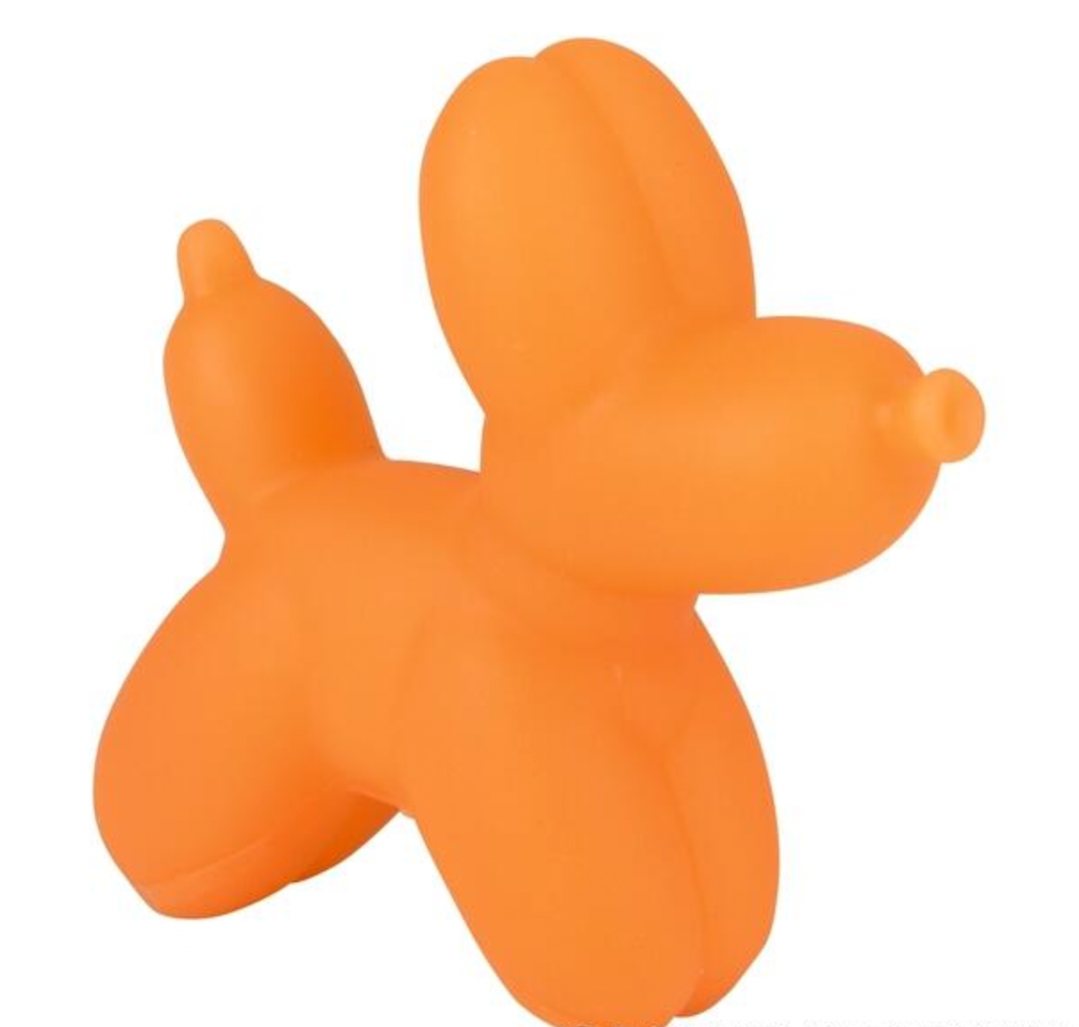 2" RUBBER BALLOON DOG