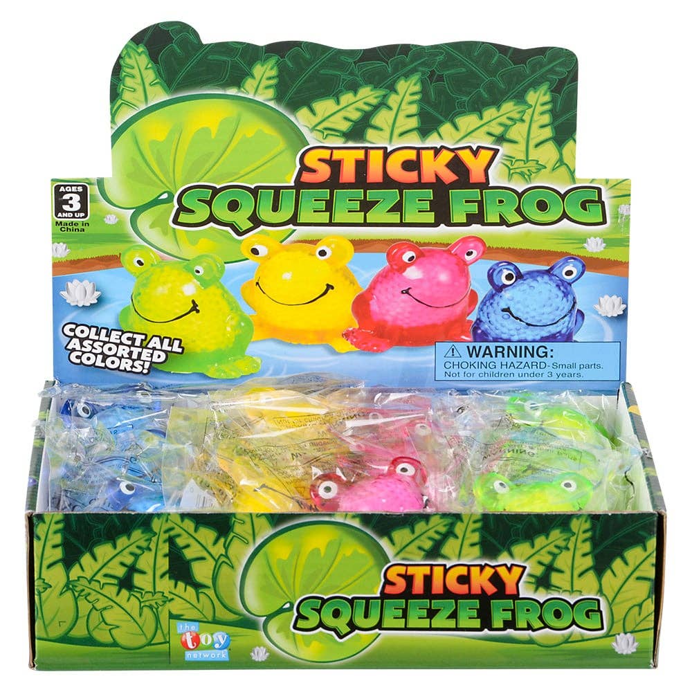 2.5" SQUEEZE STICKY FROG 1PC