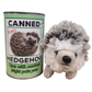Canned Hedgehog | Stuffed Animal Plush w/Funny Jokes