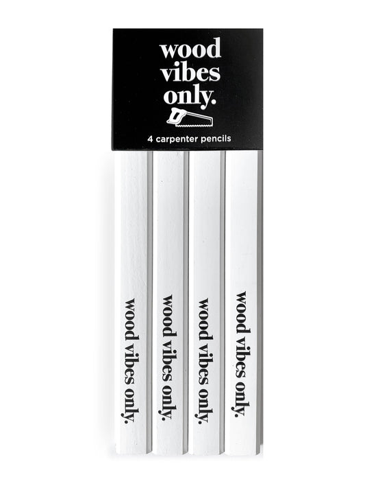 WOOD VIBES ONLY CARPENTER PENCIL SET