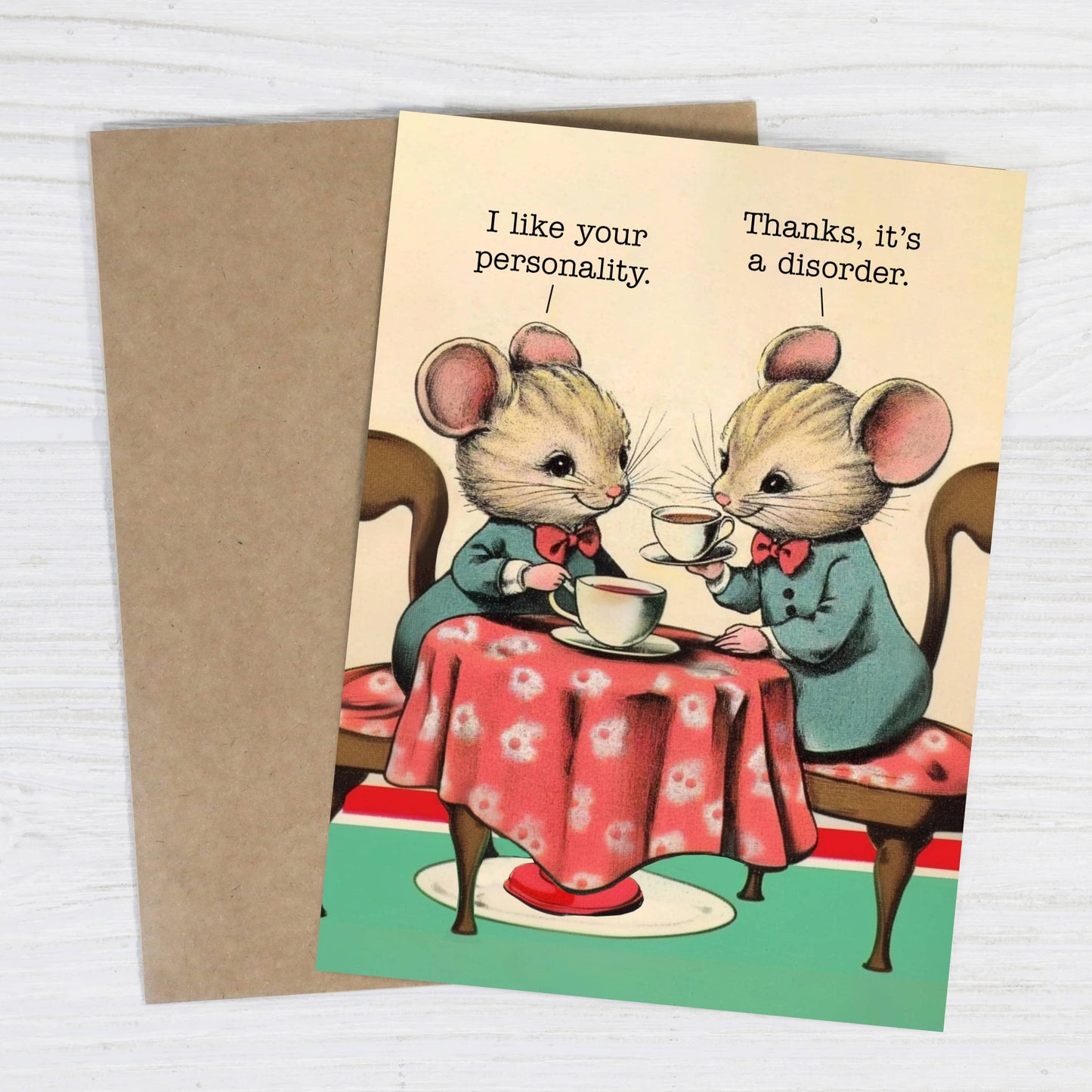 I Like Your Personality - Mental Health Greeting Card