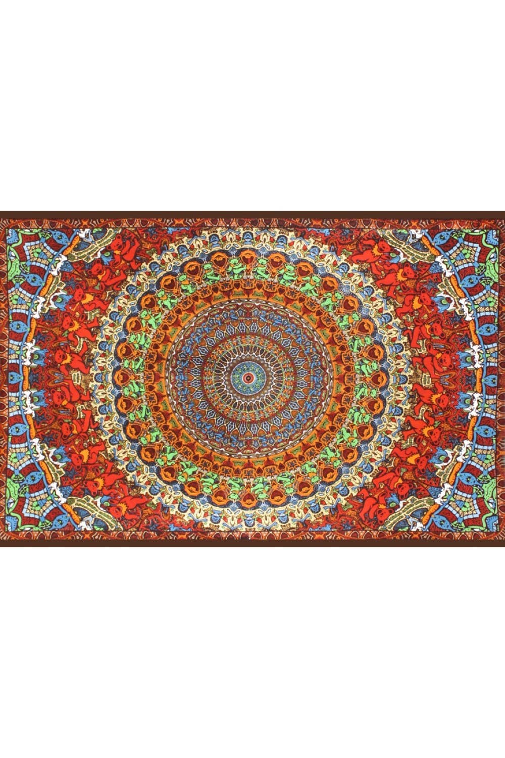 Sunshine Joy - 3D Grateful Dead Tapestry Bear Vibration Tapestries Licensed
