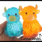 Highland Cow Shaped Ball - Fidget Stress Toy