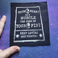 Femmearchist - Your Heart Is A Muscle Sew On Patch