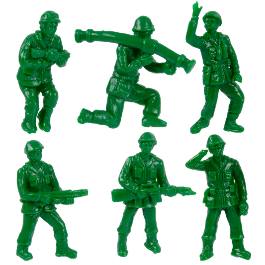 MINI STRETCH-STICKY SOLDIERS = 1 Pack