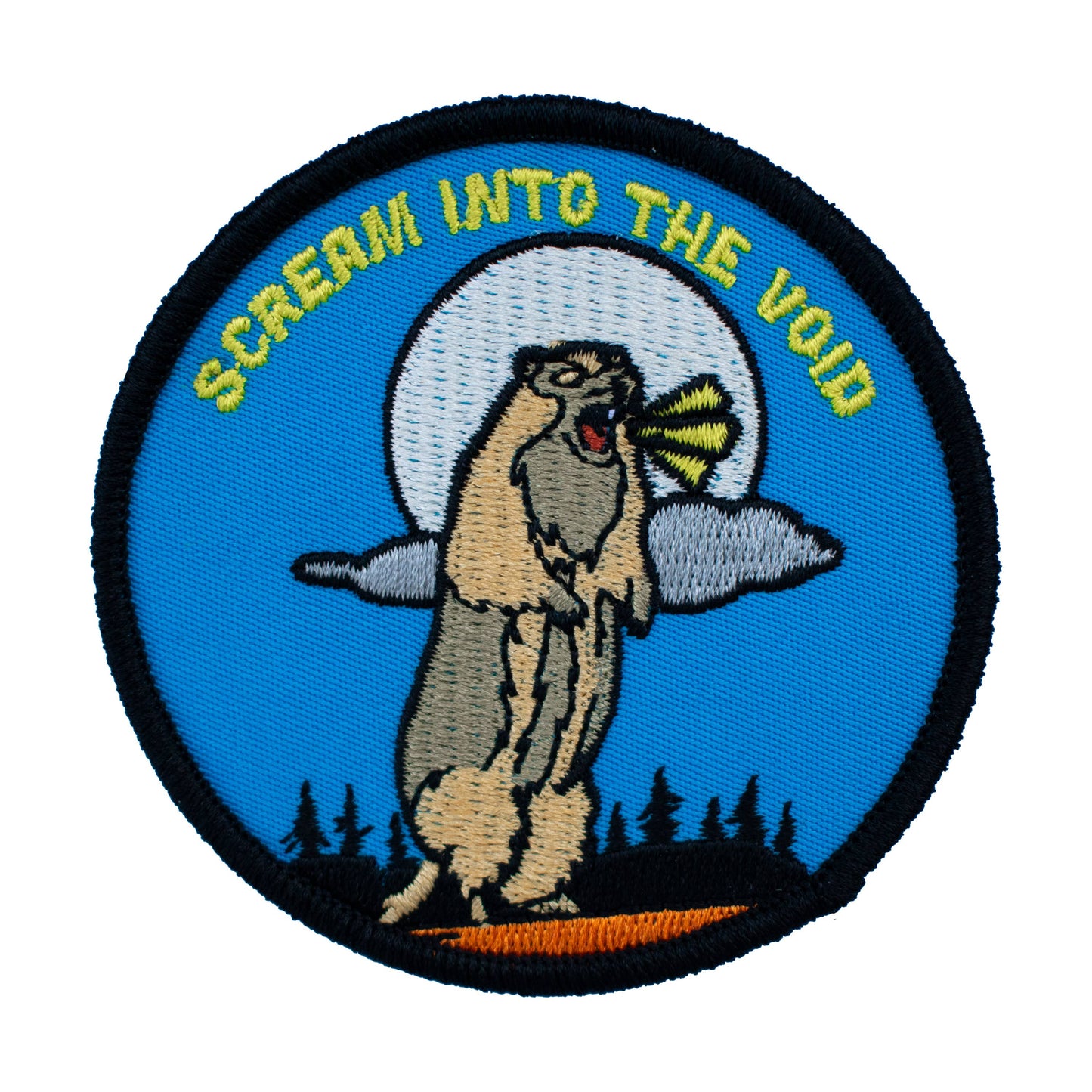 Scream into the Void (Iron-On Patch)