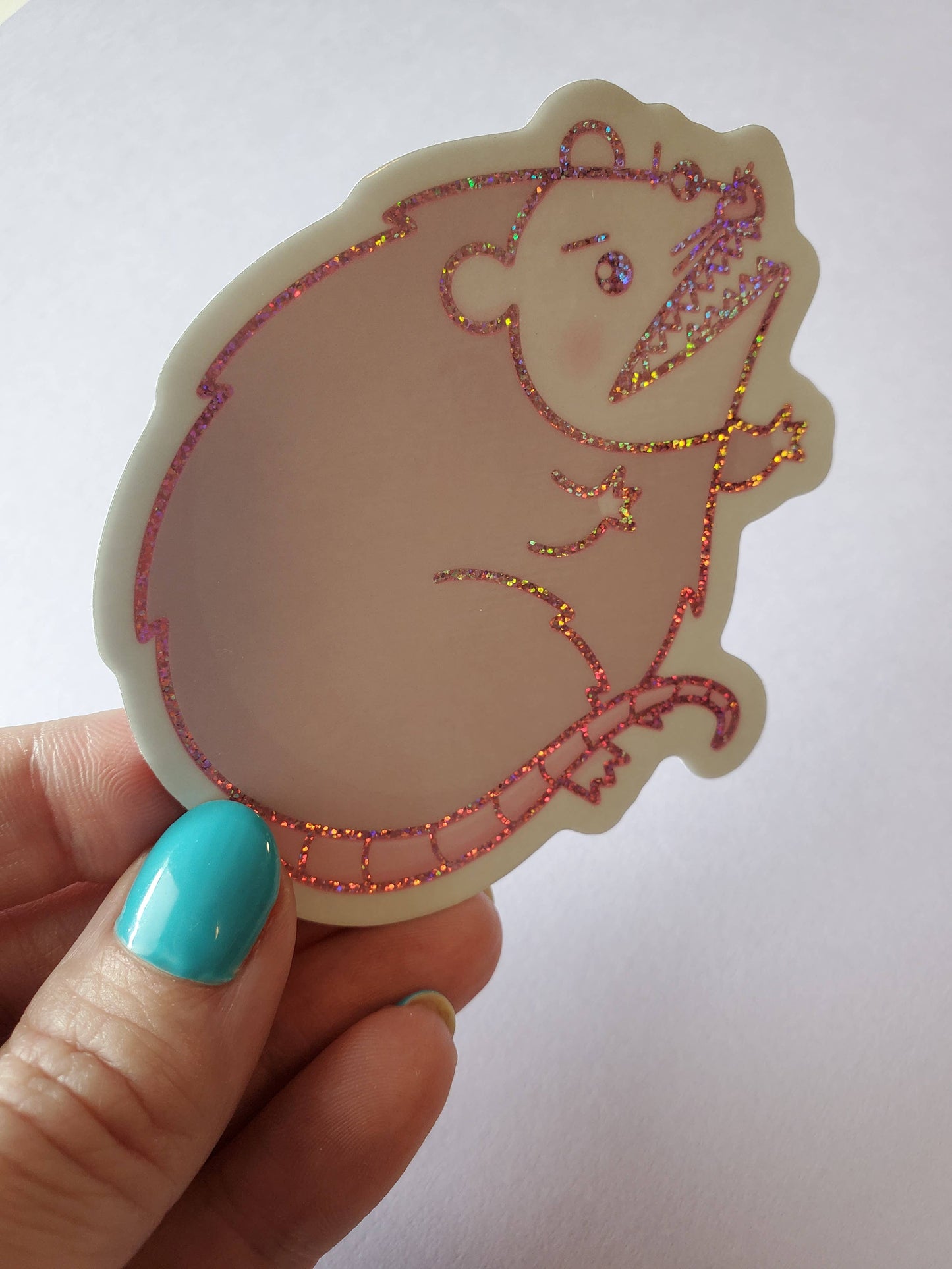 Vinyl Sticker | Screaming Possum Holographic Sticker