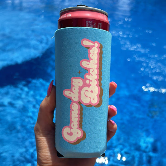 Game Day Bitches! - Funny 12oz Drink Koozie