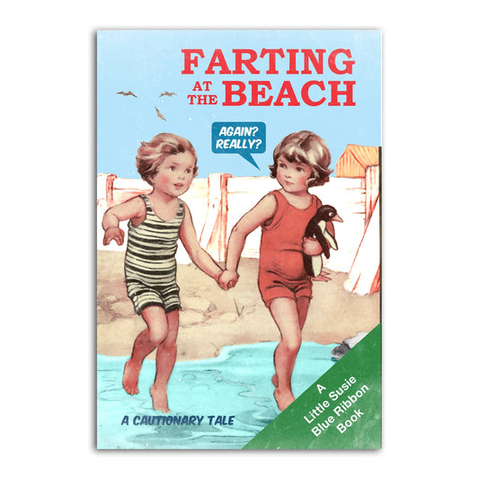 Farting on the Beach Magnet