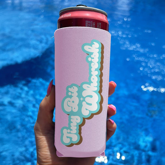 Drink Koozie for Parties - Tiny Bit Whoreish