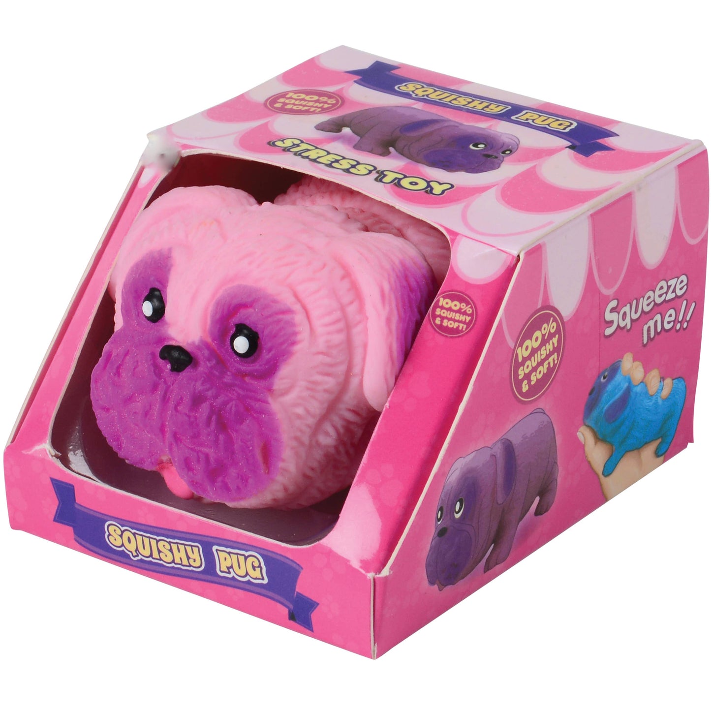 Squishy Stretchy Pug - 1 PC