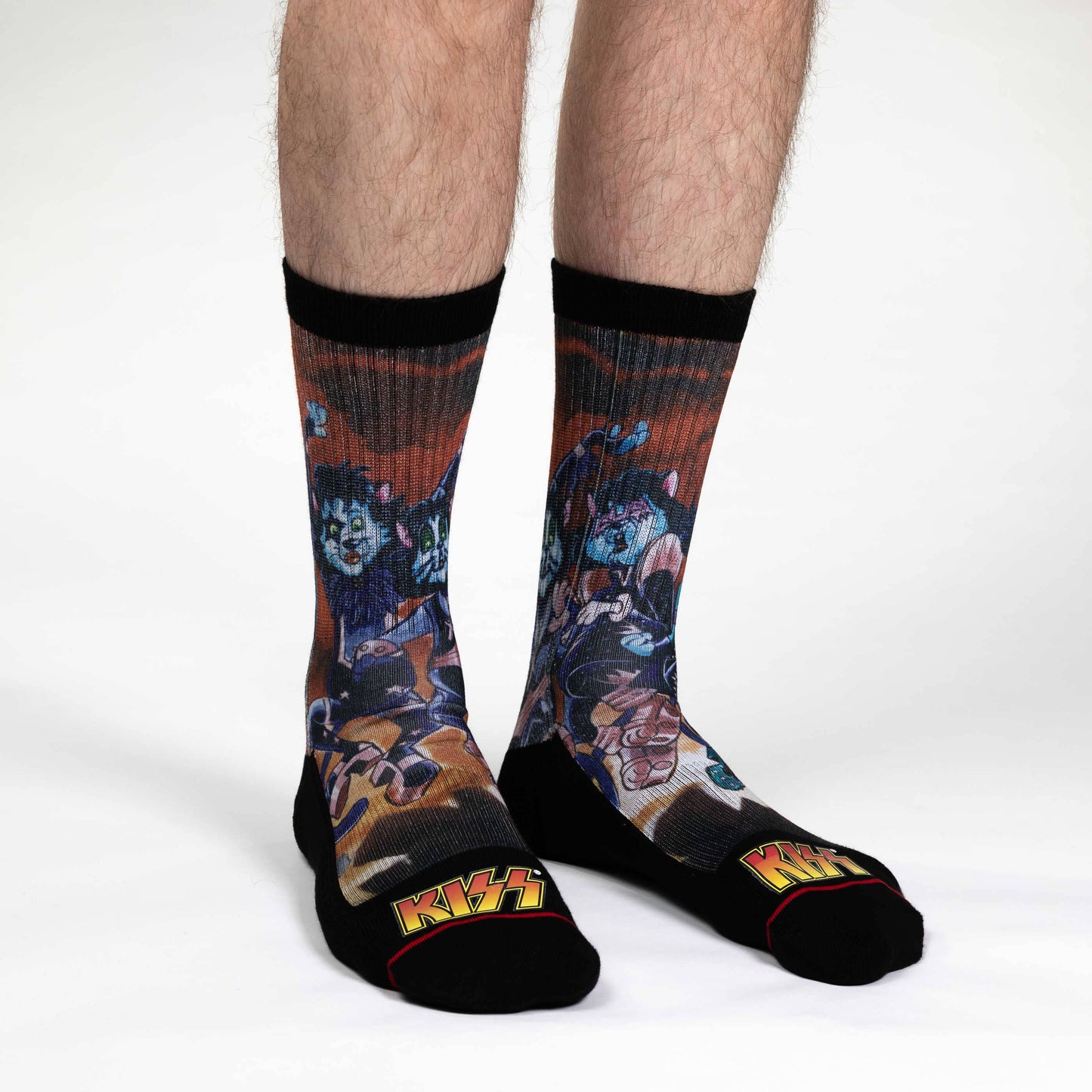 Good Luck Sock - Men's Kiss Cartoon Socks [CLEARANCE]
