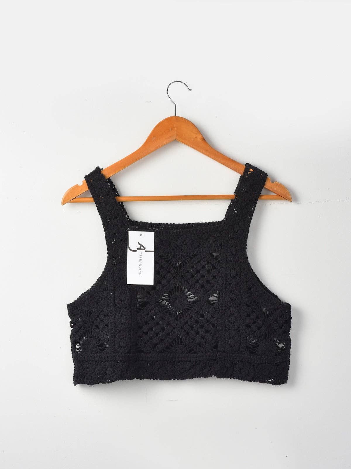 Funkyrel® Atzbranding Limited - Crosa - Vintage Crochet Camisole Tank Top
