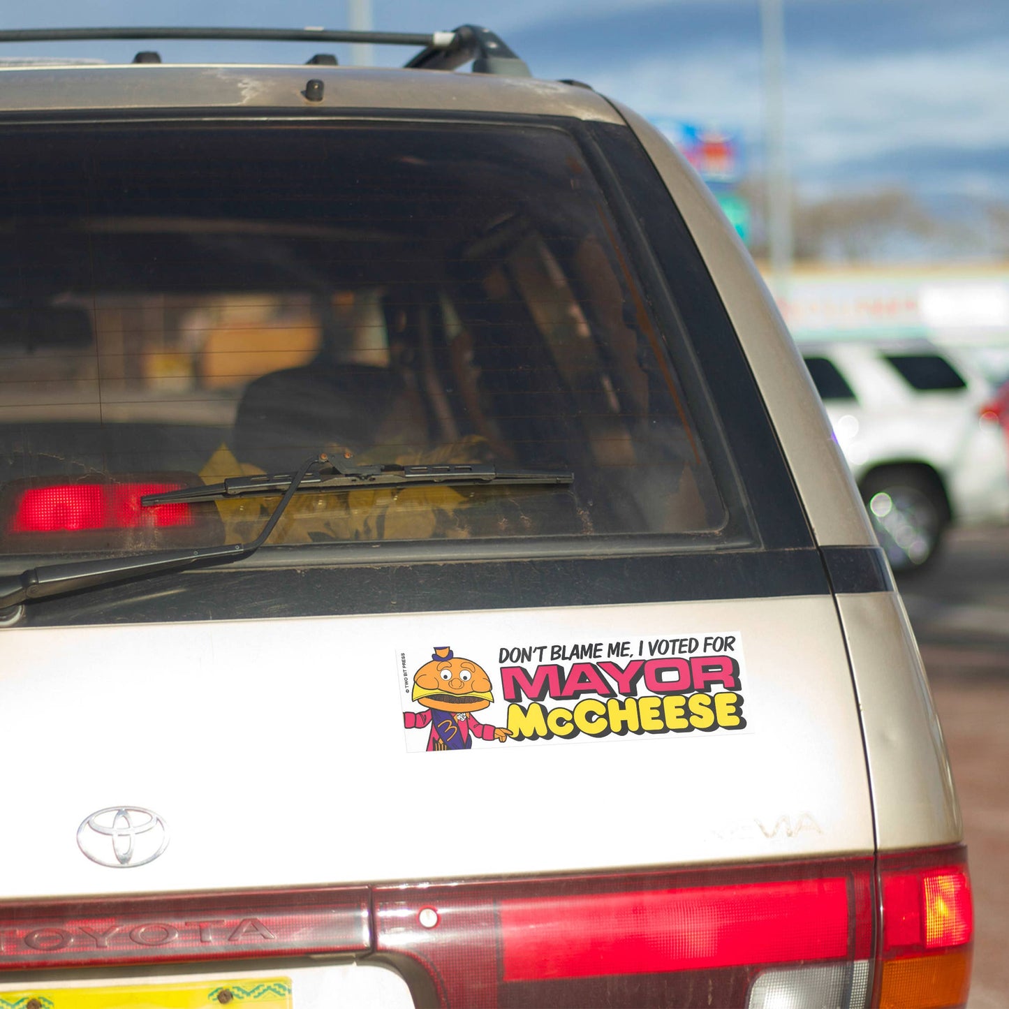 I Voted for Mcmayor Bumper Sticker