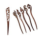 DK Hawaii - Handmade Carved Wooden Hair Stick