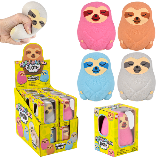 MARSHMALLOW SLOTH 3"