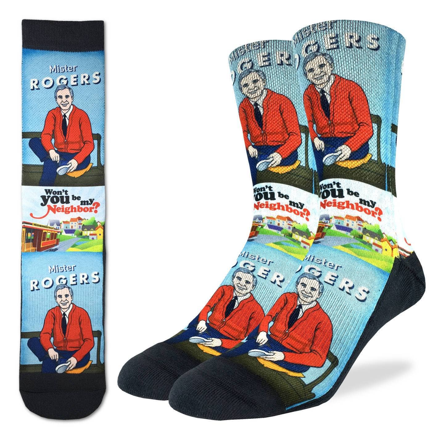 Good Luck Sock - Men's Mister Rogers' Neighborhood Socks [CLEARANCE]