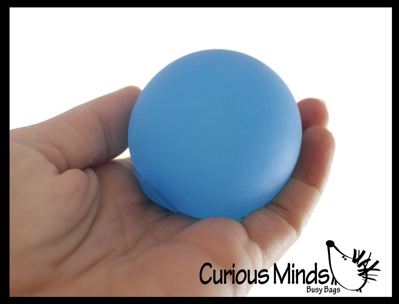 Curious Minds Toys - 1 Boxed Sugar Ball - Thick Glue/Gel Stretch Ball -  Squishy