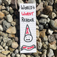 World's Worst Reader Bookmark