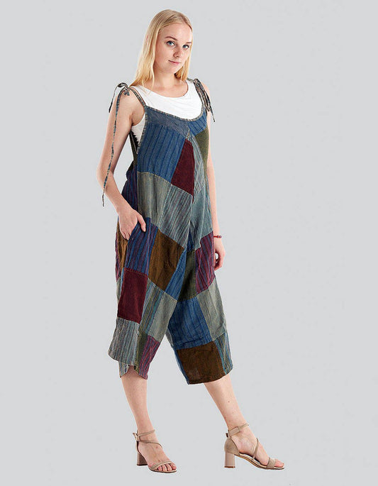 Kathmandu Imports - Cotton Patch Capri Jumpsuit (KT-1243)