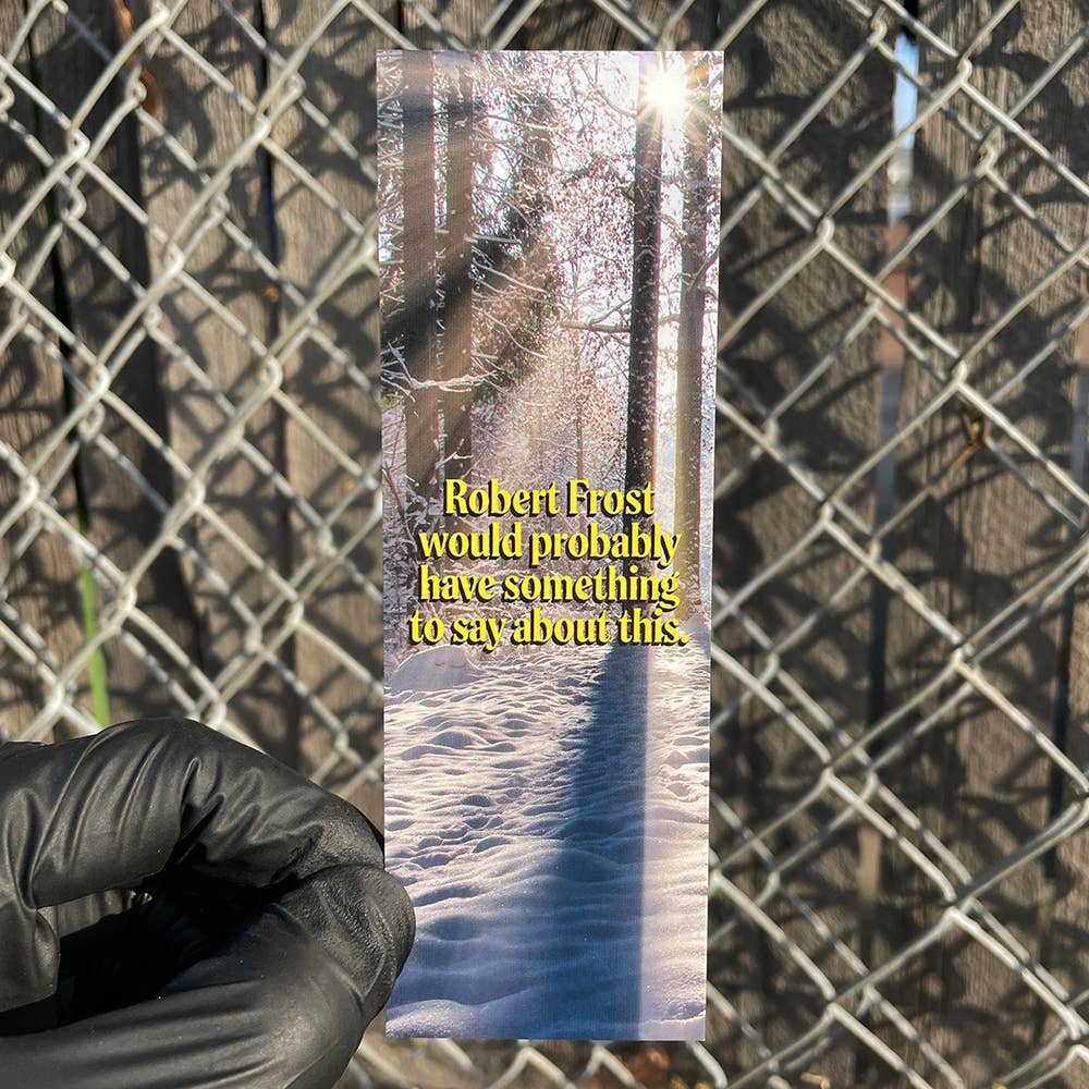 Robert Frost Bookmark