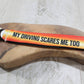 My Driving Scares Me Too //neoprene Wristlet Keychain