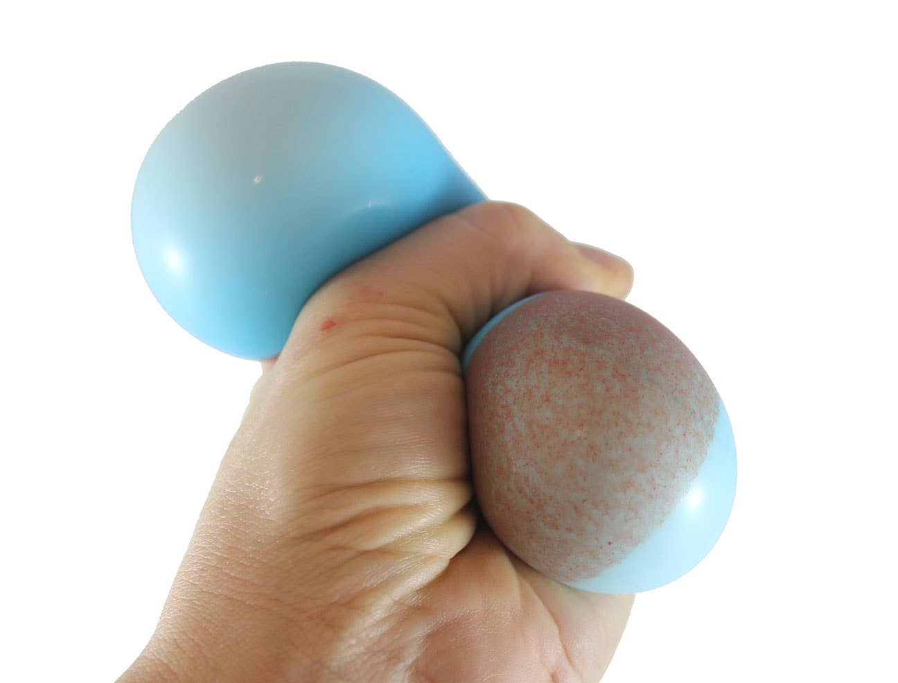 Striped Soft Doh Filled 2.5" Stress Ball - 1PC