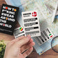 How To Swear Around the World Card set