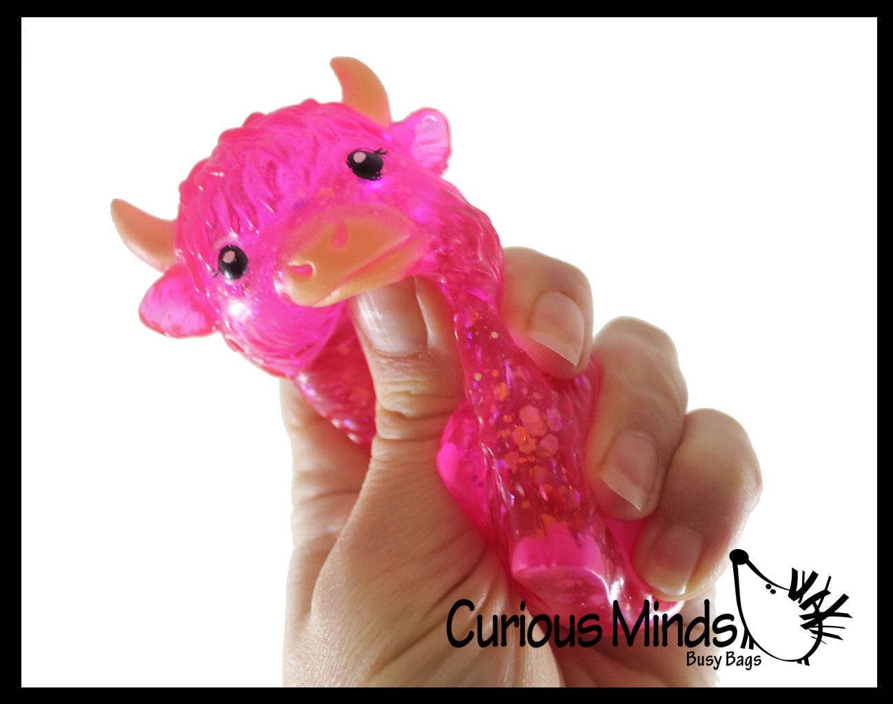 Highland Cow Shaped Ball - Fidget Stress Toy