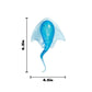 SQUISHY STINGRAY     1PC