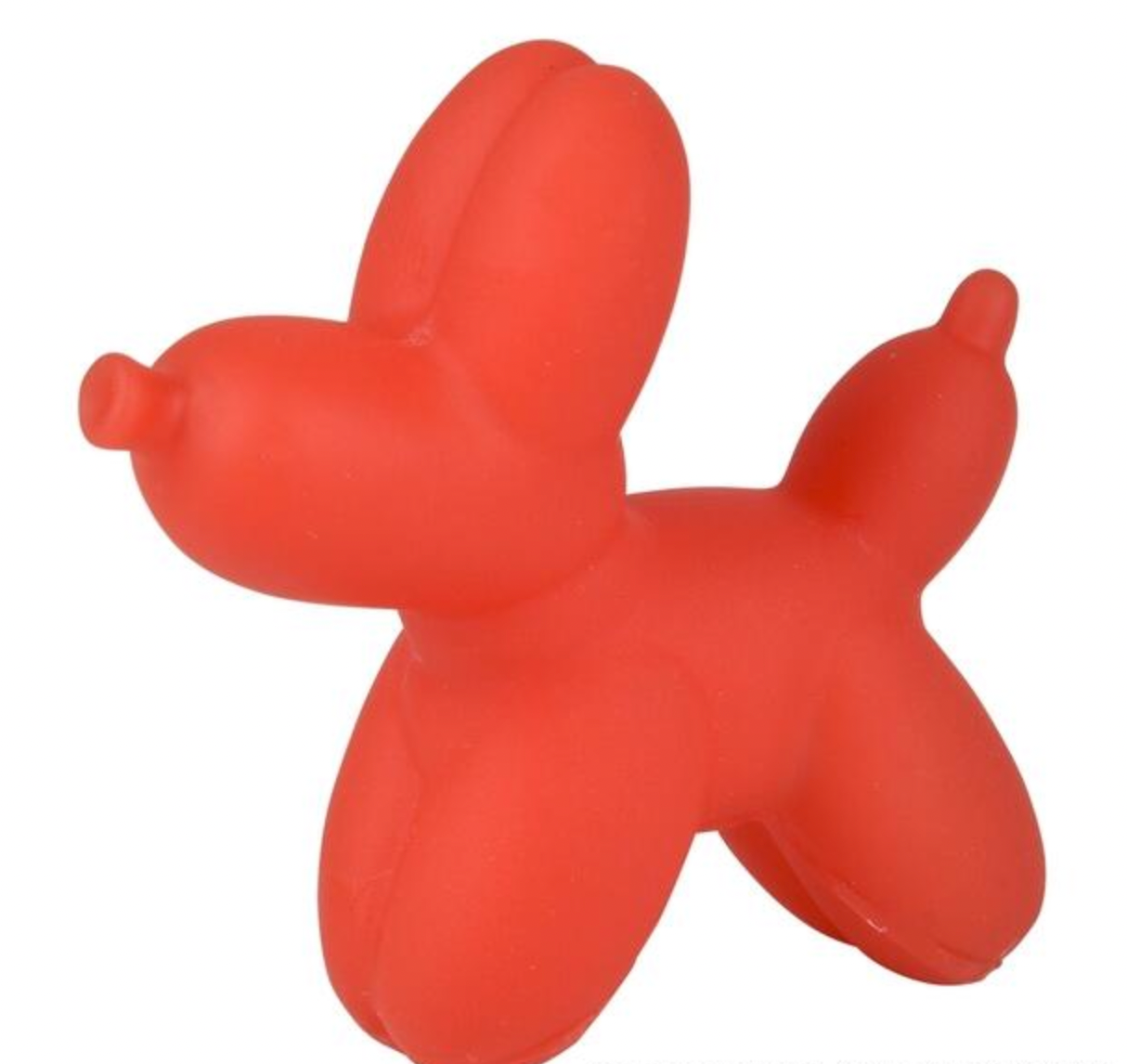 2" RUBBER BALLOON DOG