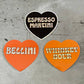 The Silver Spider - Espresso martini sparkly Heart Sticker restaurant bar gifts