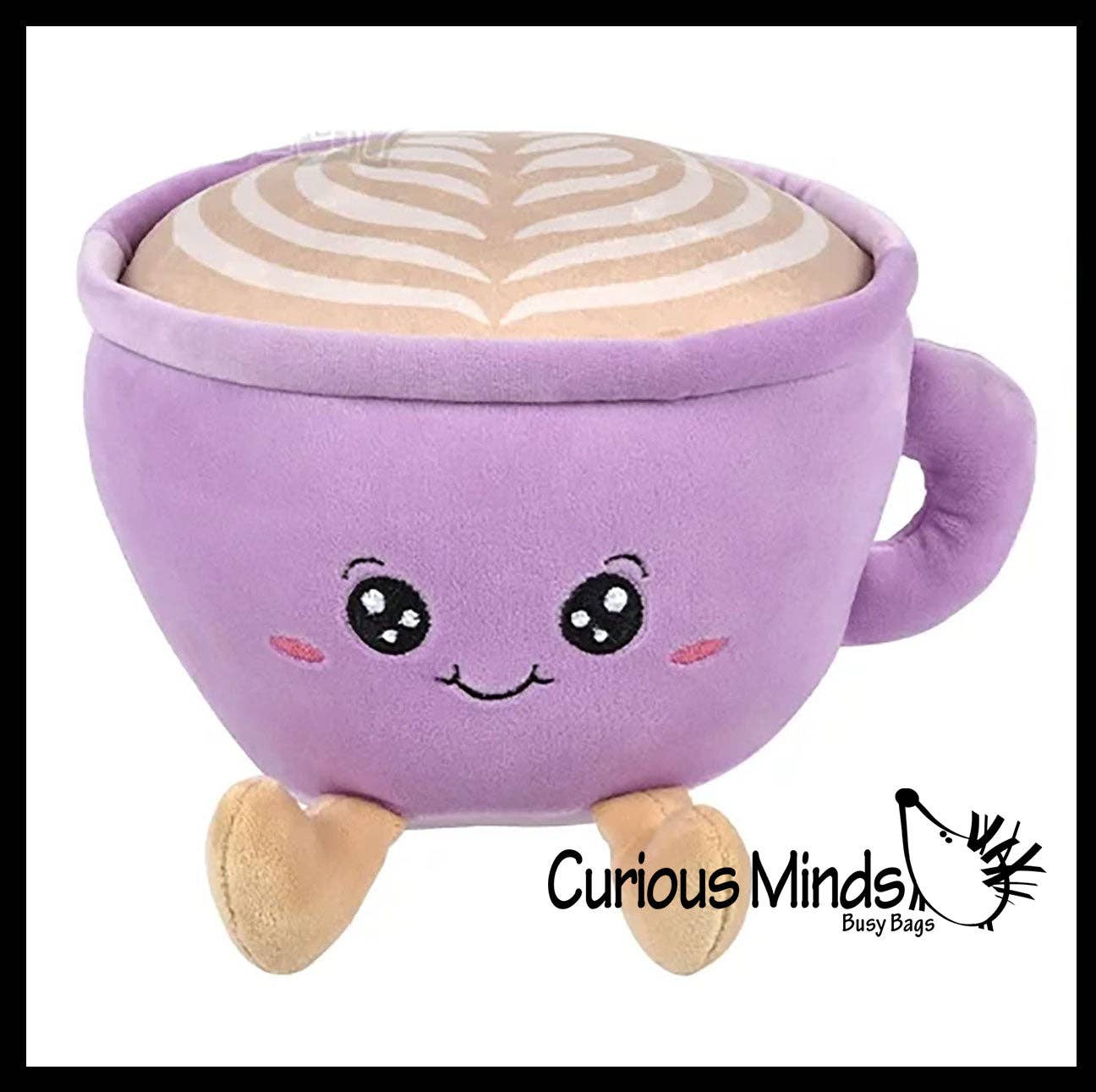 Coffee Cup Plush Toy - 1PC