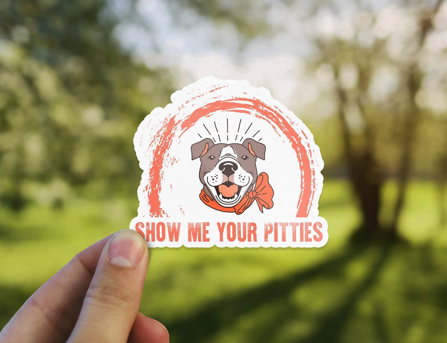 Show Me Your Pitties Sticker