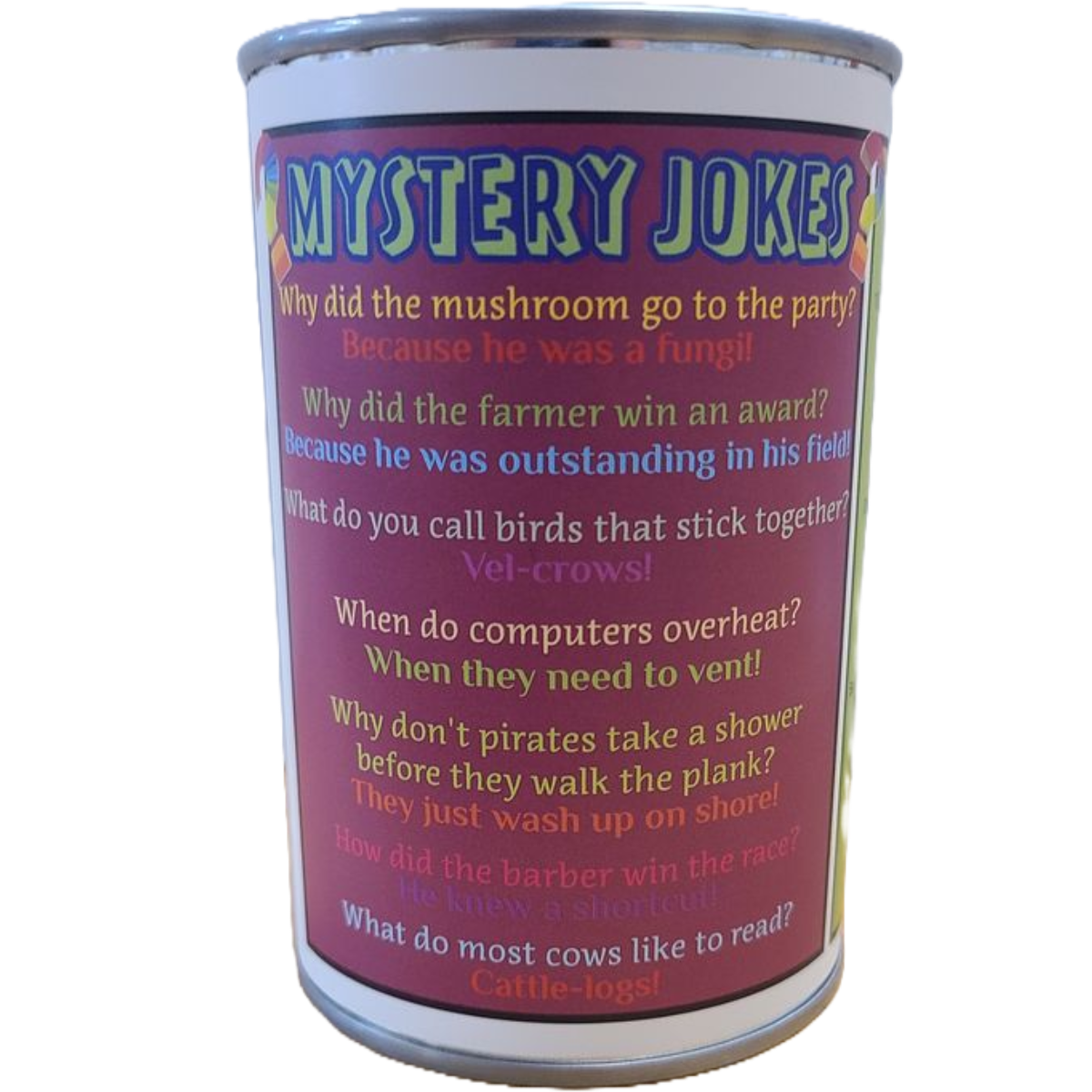 Canned Mystery Plush | Unknown Random Plush w/Jokes