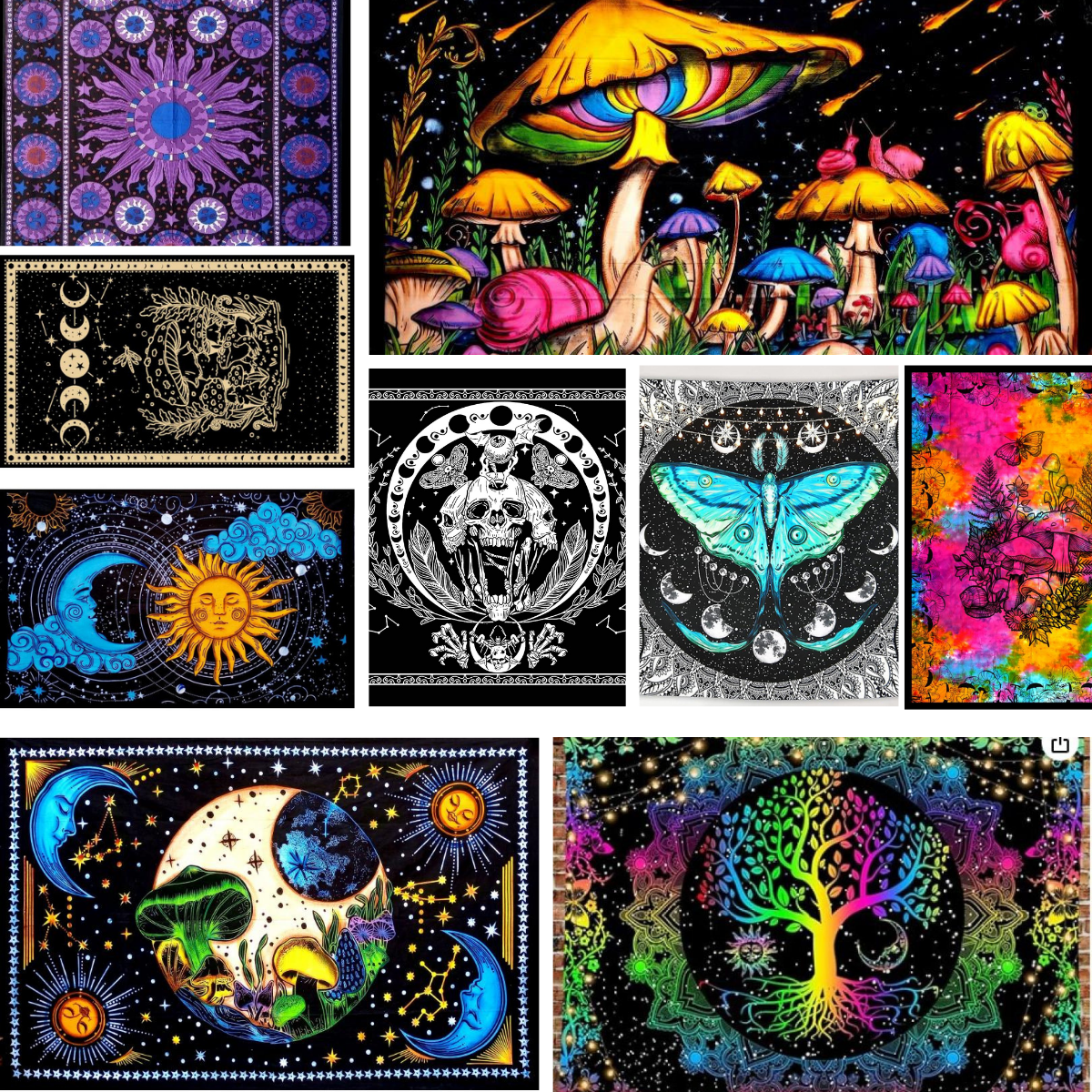 Rising International Inc - Tapestry Assorted Single  55″ × 83