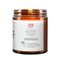 DARK VOID FILLED ONLY BY PLANTS (Amber & Rose) 🪴 Soy Candle