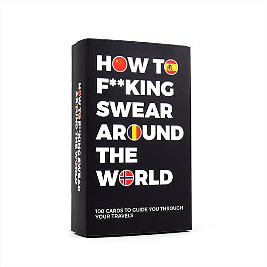 How To Swear Around the World Card set
