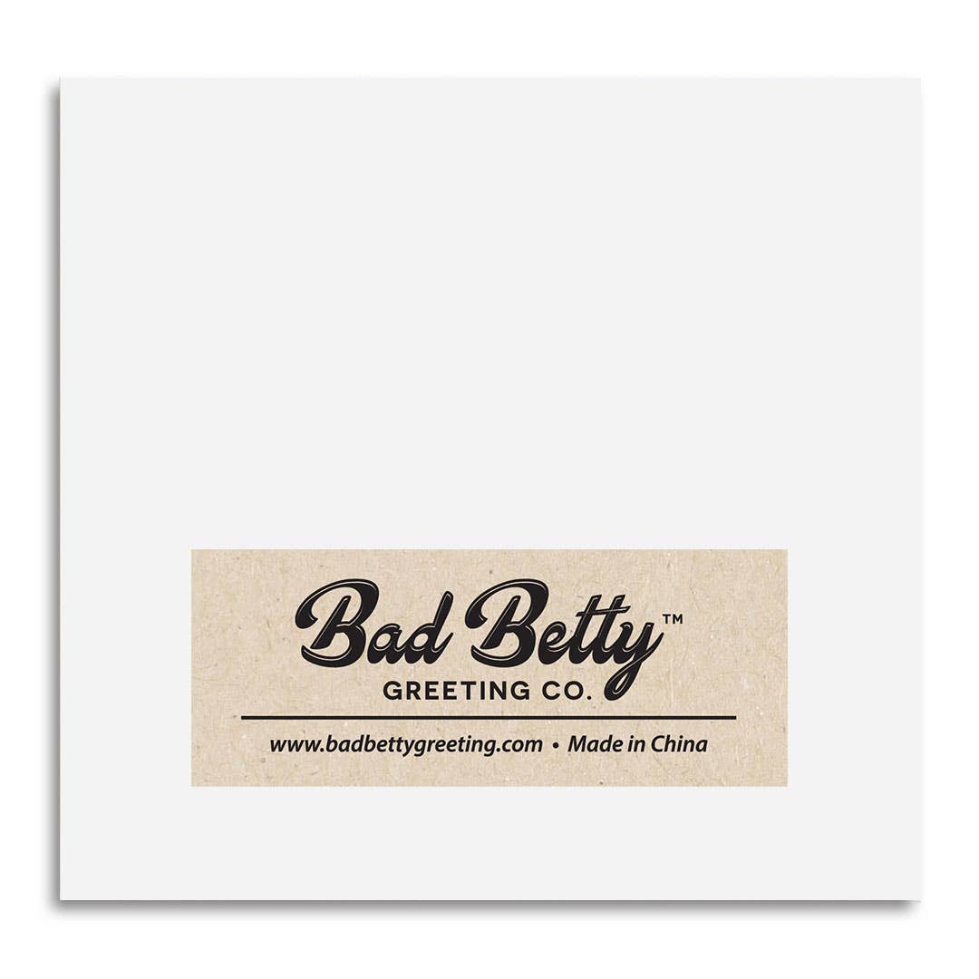 Bad Betty Greeting Co. - Listen Bitch... - Funny Sarcastic Sticky Note Pad