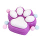 Animal Paw Lightly Flocked Pom Pom Sticky Mochi Squishy Bag -1PC