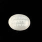 Humorous Selenite Palm Stone | Choose your favorite | (6-7cm)