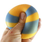 Striped Soft Doh Filled 2.5" Stress Ball - 1PC
