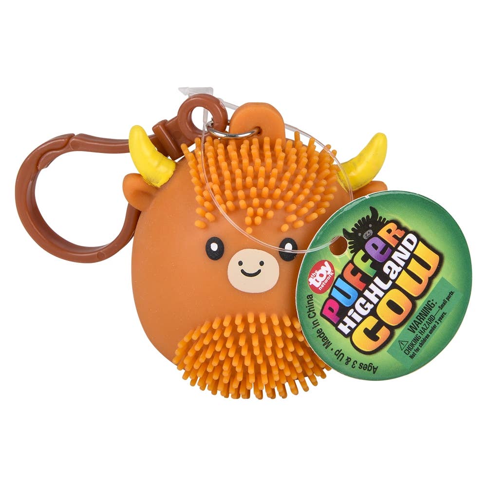 2" Puffer Highland Cow - 1PC