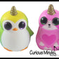 Small Mystical Animal with Horn and Wings Slow Rise Squishy -1Pc