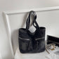 Ekartini - Vintage Denim Tote Bag Multi Pocket Shoulder Bag